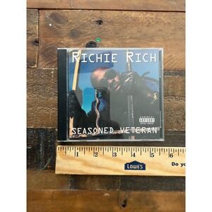 Richie Rich Seasoned Veteran CD 1996 Def Jam Oakland 41510 West Coast Hip Hop